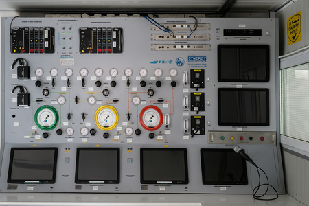 Three Diver Control Panel